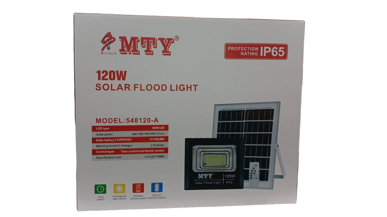 MTY Led Solar Flood Lights 40W - 200W