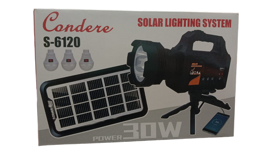 CONDERE Solar Lighting System 30W S-6120