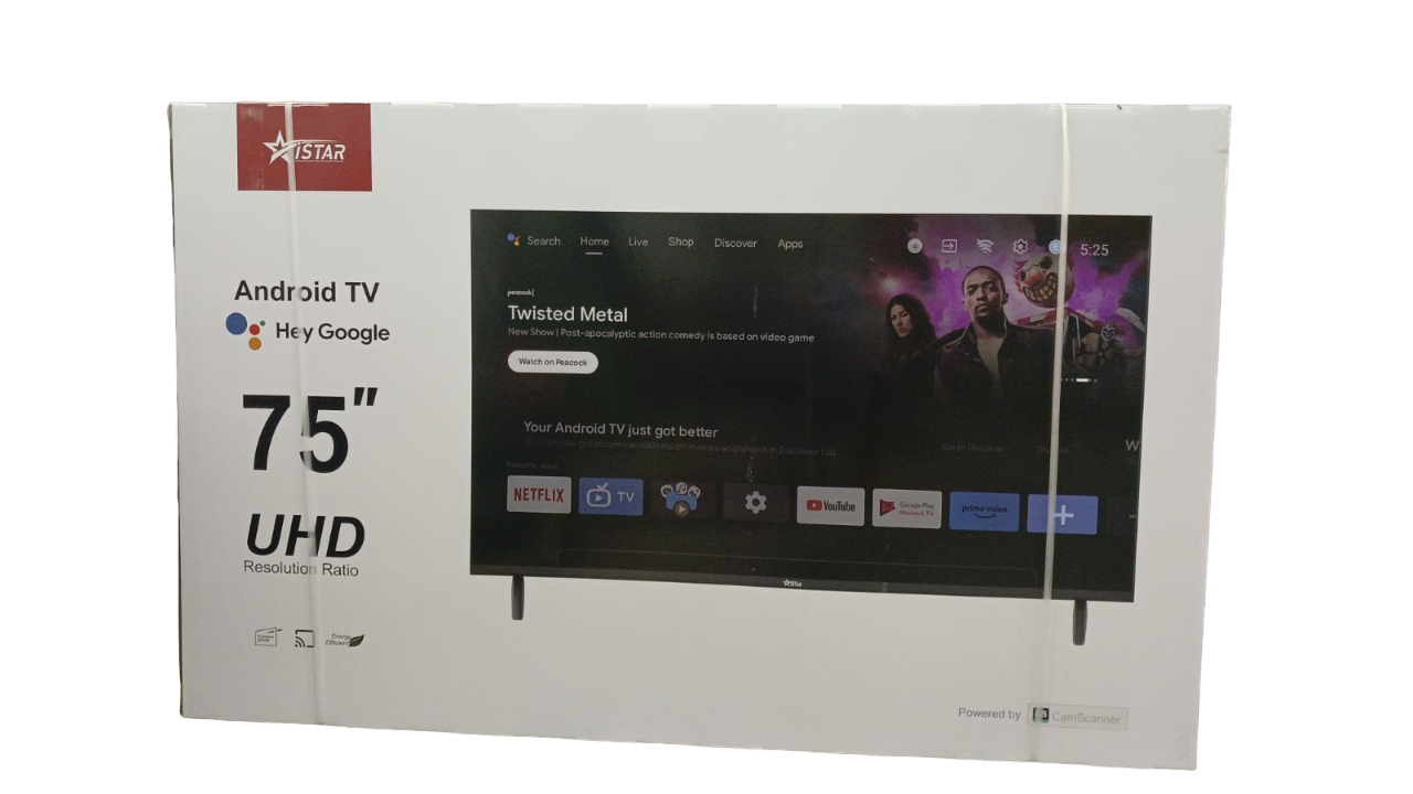 ISTAR 75" UHD LED Smart Android TV