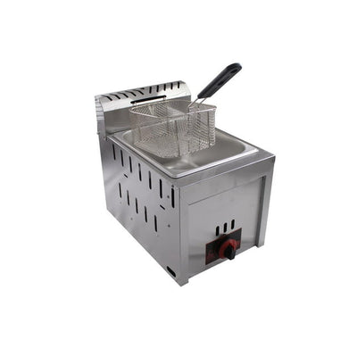 ARUIF Professional Gas Deep Fryer (1 Tank - 1 Basket)