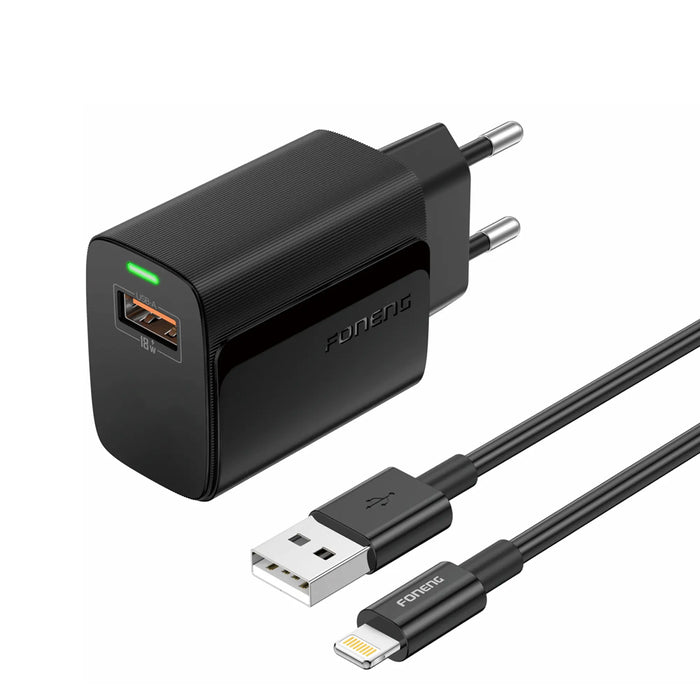 FONENG 18W USB-A Fast Wall Charger