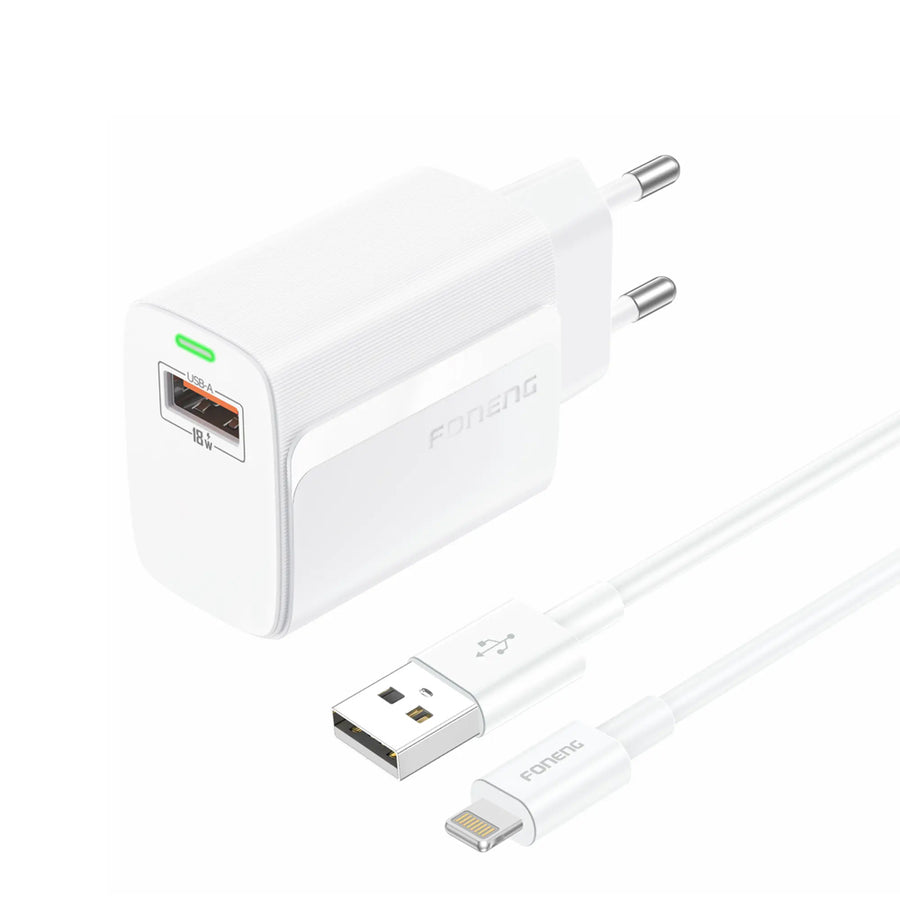 FONENG 18W USB-A Fast Wall Charger