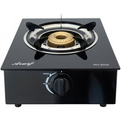 Aruif Single Burner Tempered Glass Gas Stove