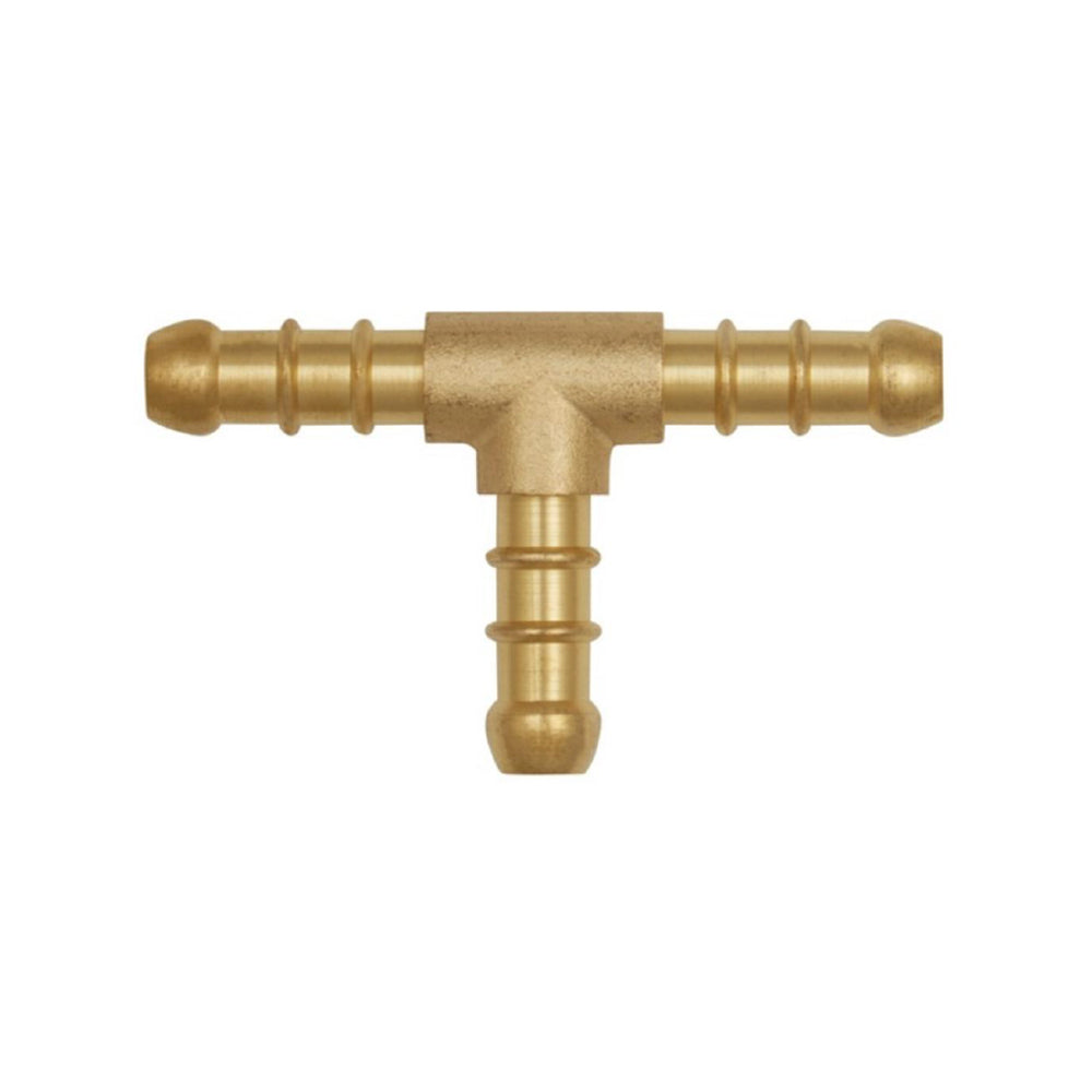 Heavy-Duty 8mm 3-Way T-Piece Hose Splitter & Connector - Pack Of 2