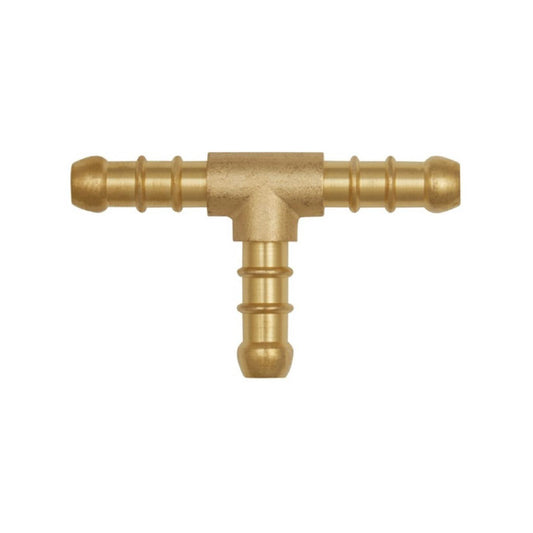 Heavy-Duty 8mm 3-Way T-Piece Hose Splitter & Connector - Pack Of 2