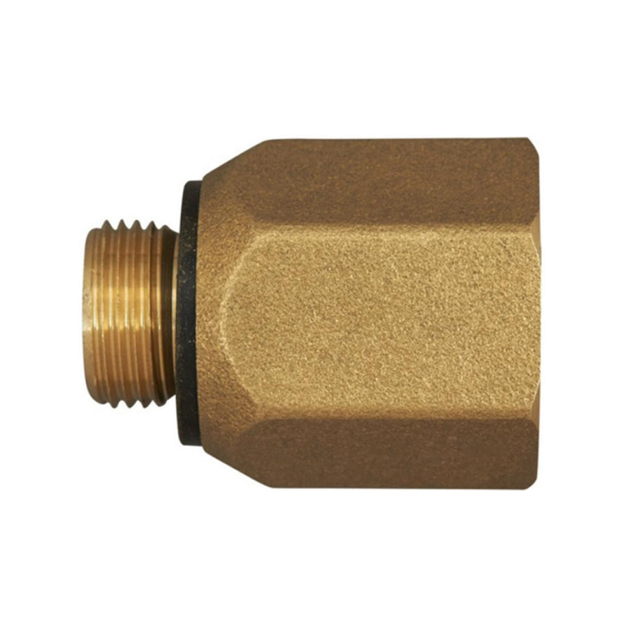 Precision-Engineered Brass Gas Fitting Adaptor – Threaded Union (Pack of 2)