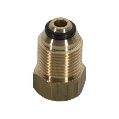 Precision Brass Gas Adaptor High-Pressure Thread Converter – (Pack of 2)