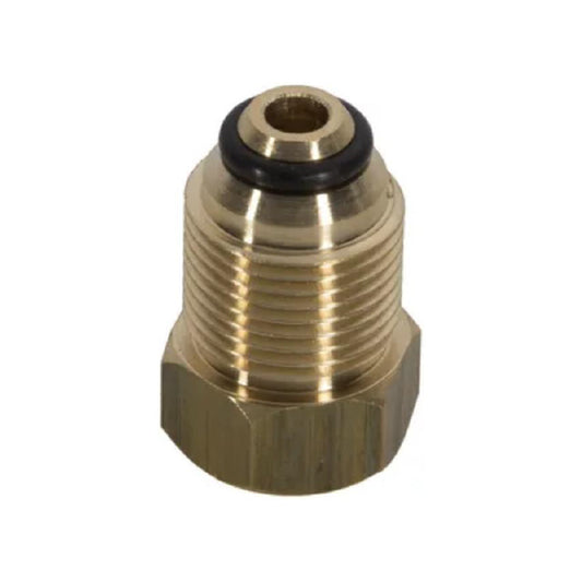 Precision Brass Gas Adaptor High-Pressure Thread Converter - Pack Of 2