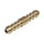 8mm Brass Straight Hose Connector - Pack Of 2
