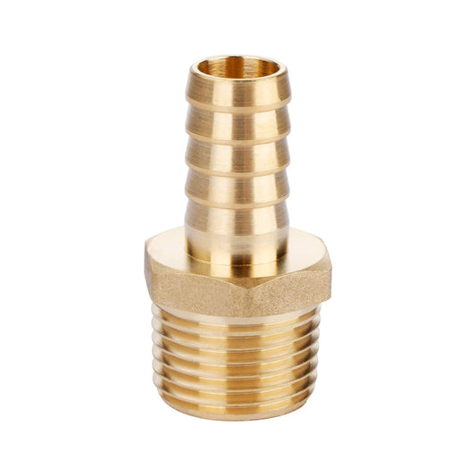 1/8" Male Threaded to 8mm Barbed Hose Tail Adaptor - Pack Of 2