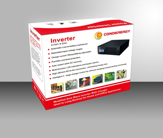 CONDERERGY UPS Inverter 2400VA/1440W 24V