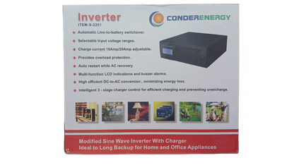 CONDERERGY UPS Inverter 12V 720W