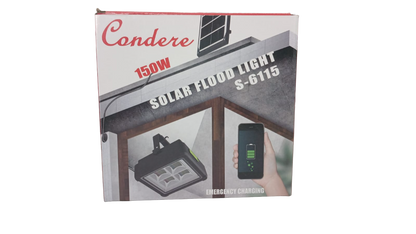 CONDERE Solar Portable Floodlight 150W