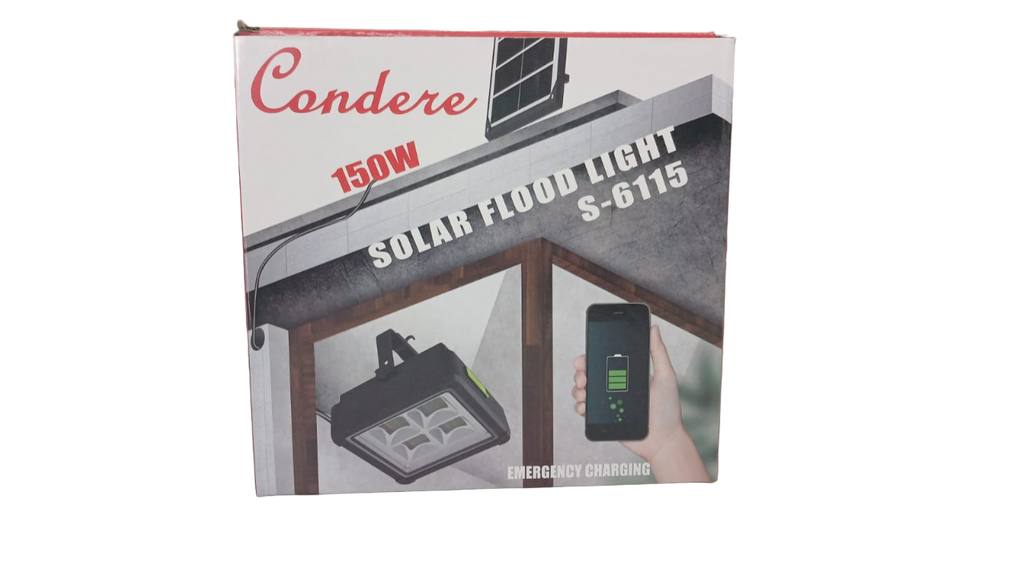 CONDERE Solar Portable Floodlight 150W