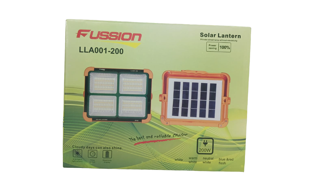 FUSSION Solar Lantern 200W