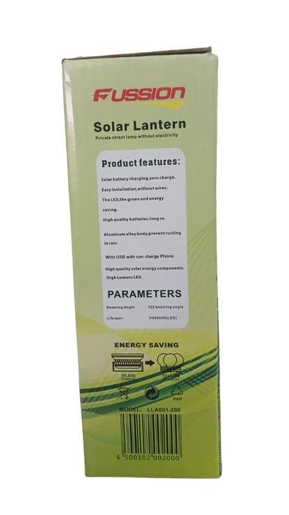 FUSSION Solar Lantern 200W