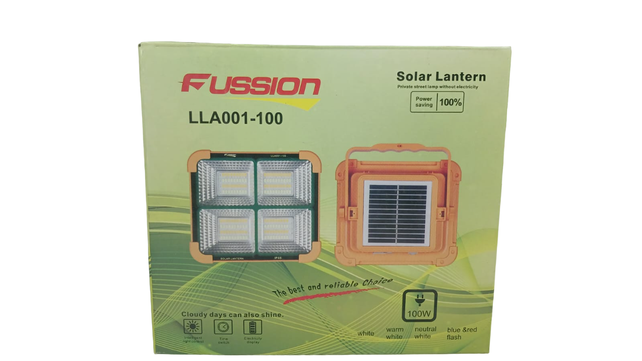 FUSSION Solar Lantern 100W