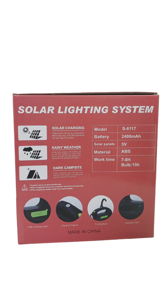 CONDERE Solar Lighting System S-6117