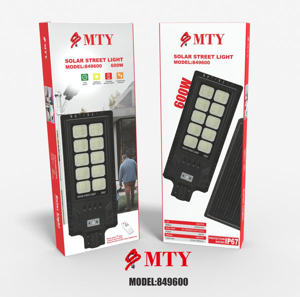 MTY Led Solar Street Lights 600W