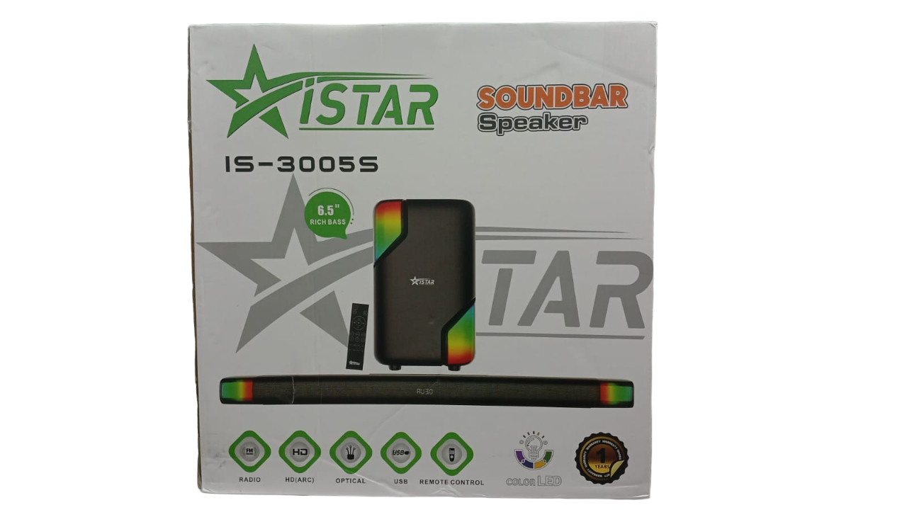 ISTAR Sound Bar 2 in 1
