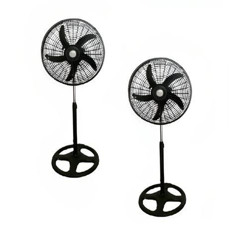 18 inch Adjustable Pedestal Fan - Set of 2