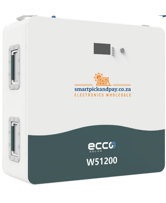 Lithium Battery Ecco 51.2v 200ah 1024kWh W51200 Wall-Mounted