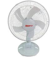 FUSSION RECHARGEABLE SOLAR TABLE FAN
